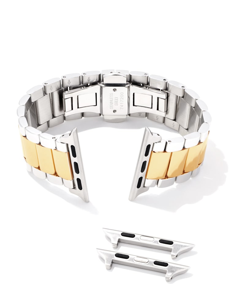 Dira 3 Link Watch Band in Two Tone Stainless Steel 9608801648