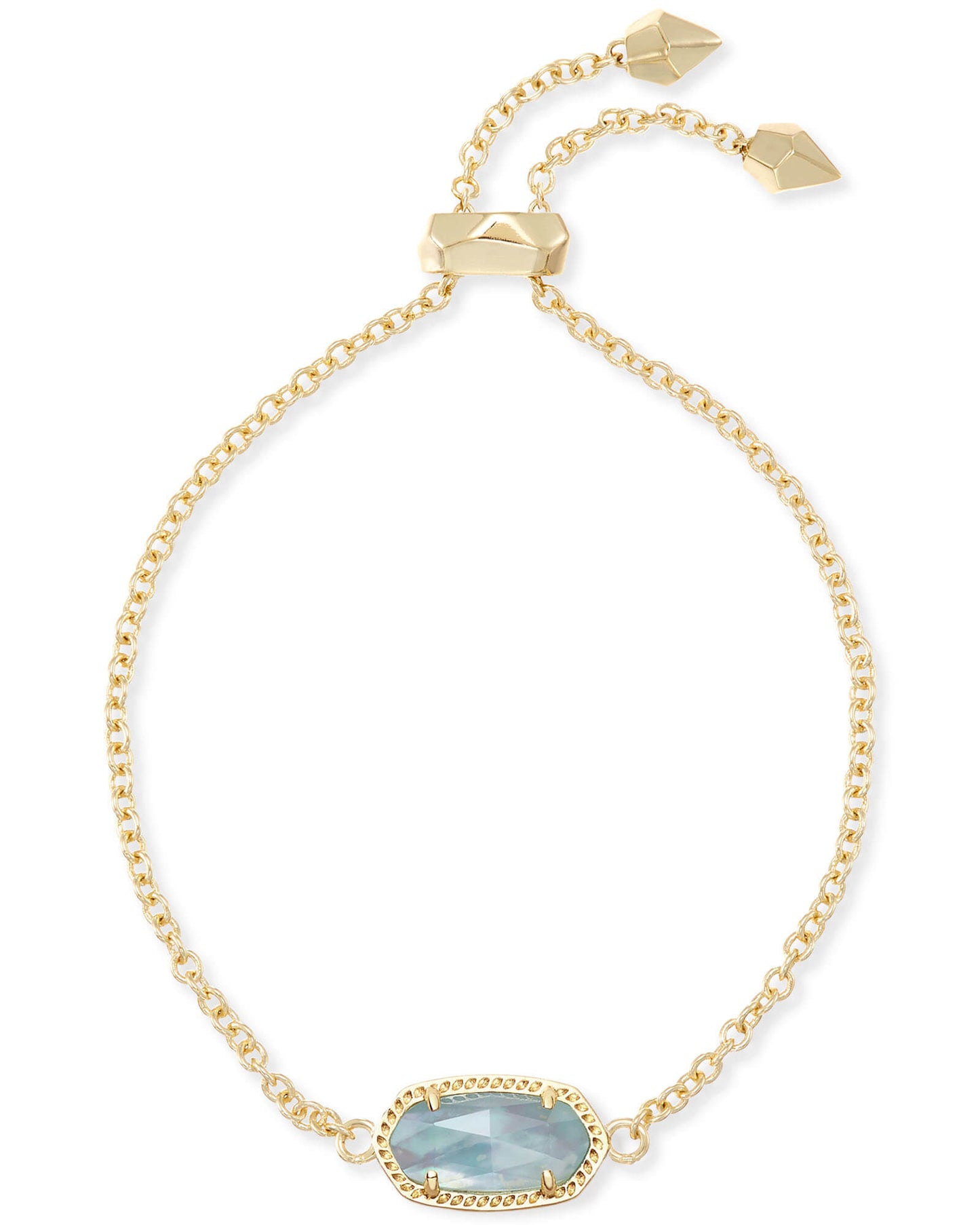 Elaina Chain Bracelet in Abalone Shell