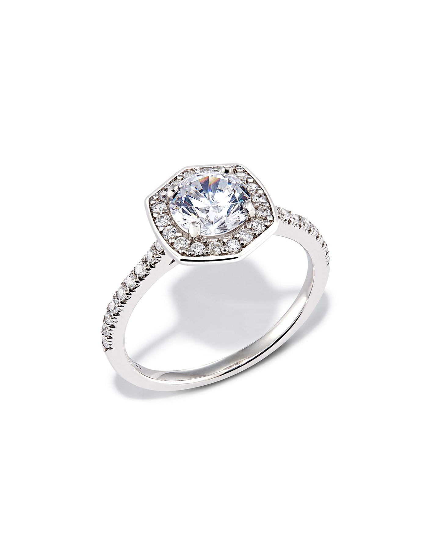 0.75 ct Round Iconic Halo Engagement Ring in 14k Gold