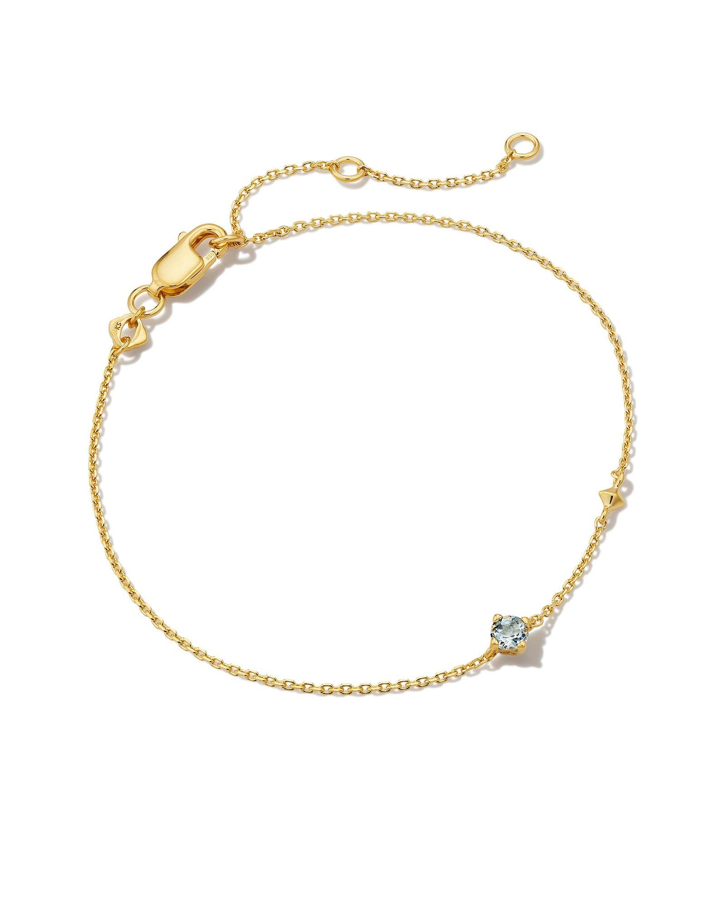 Maisie Vermeil Delicate Chain Bracelet