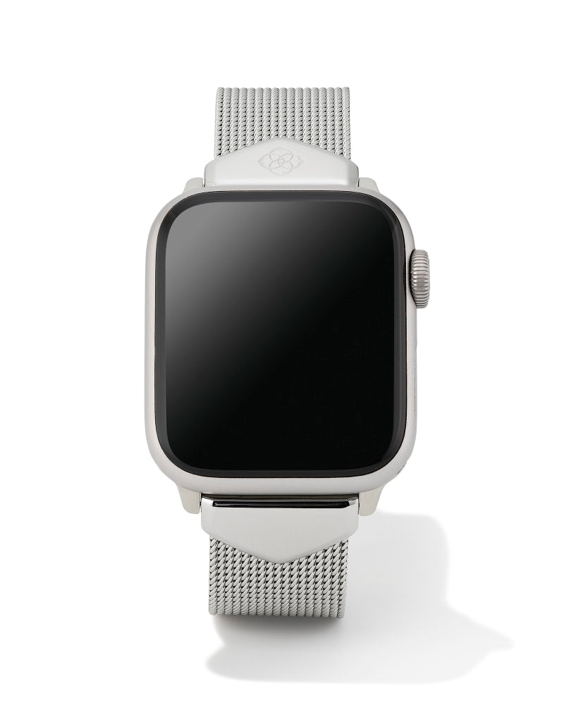 Mia Mesh Watch Band in Silver Stainless Steel 9608858940