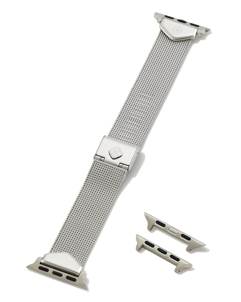 Mia Mesh Watch Band in Silver Stainless Steel 9608858940