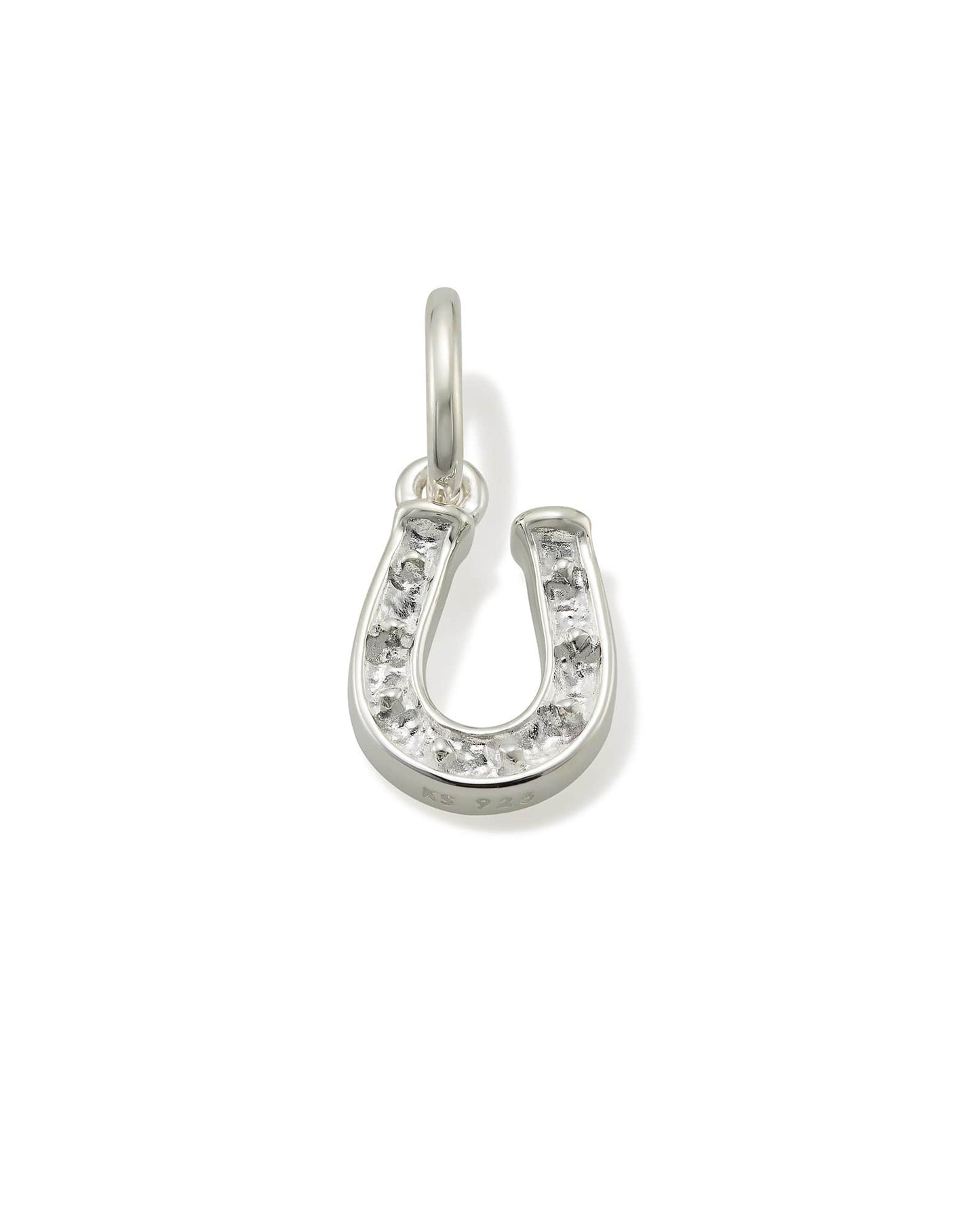 Small Horseshoe Charm in 18k Gold Vermeil & Sterling Silver