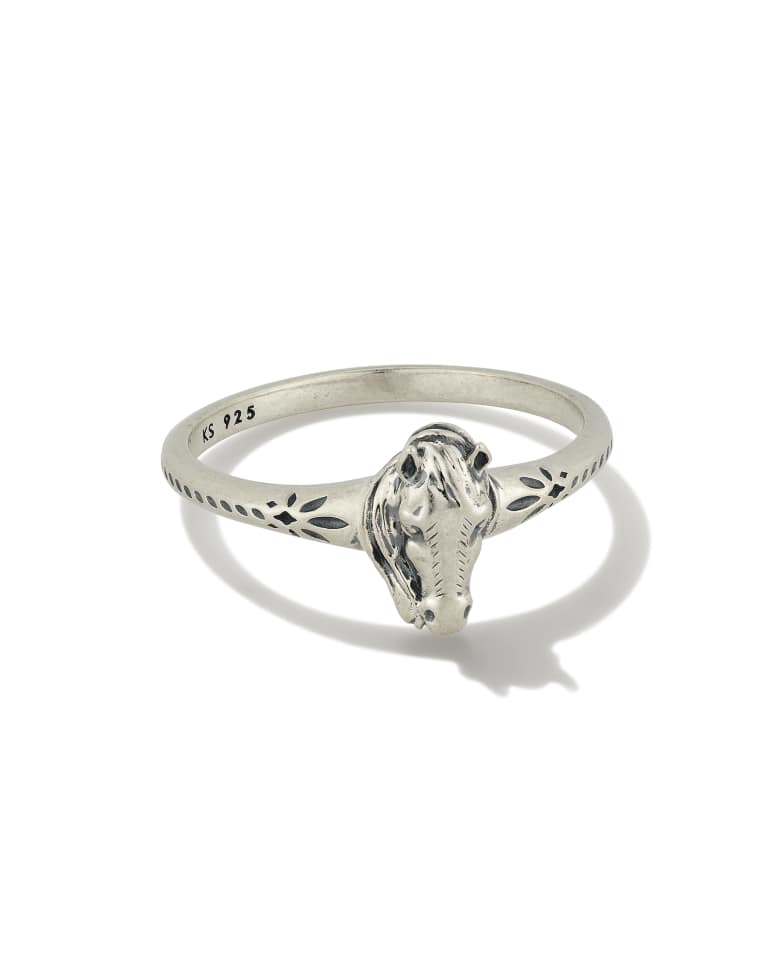 Tiny Beau Band Ring in 18k Gold Vermeil