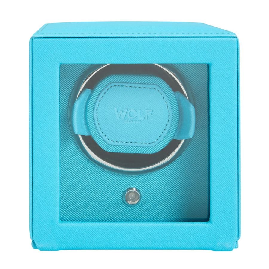Wolf Cub Single Watch Winder with Cover 461124