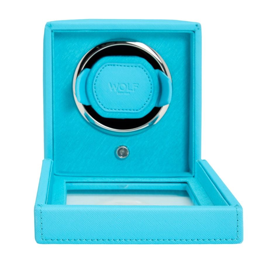 Wolf Cub Single Watch Winder with Cover 461124