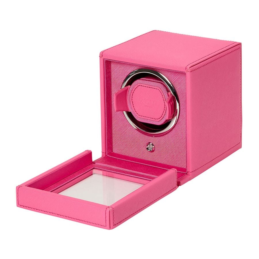 Wolf Cub Single Watch Winder with Cover 461190