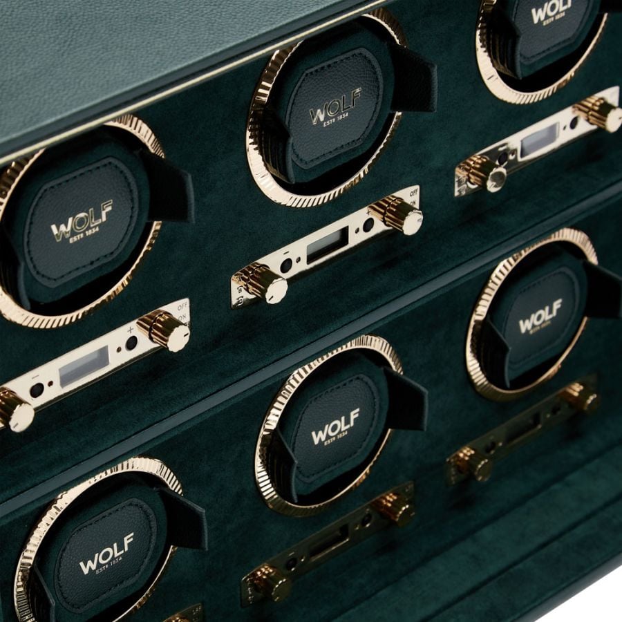 Wolf British Racing 8 Piece Watch Winder 792541