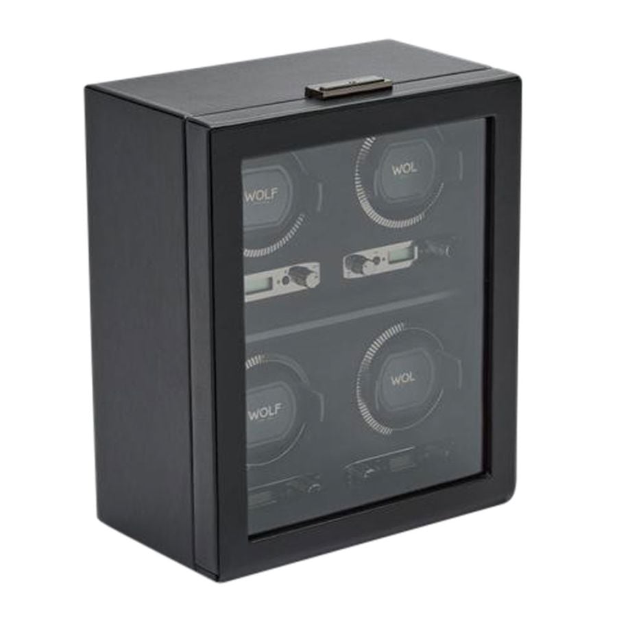 Wolf British Racing 4 Piece Watch Winder 793002