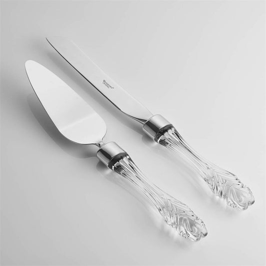 Water Ford Wedding Stainless Cake Knife & Server 1058160