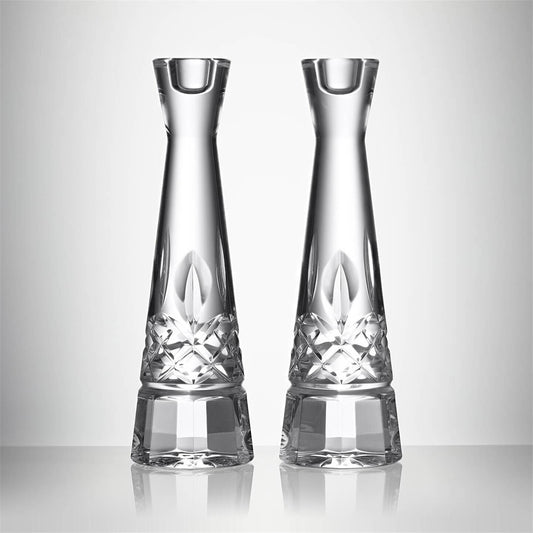 Water Ford Round Candlestick 10in Set of 2 1070371