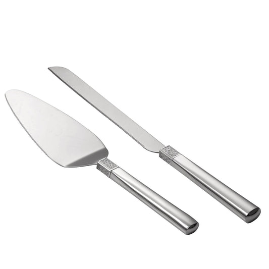 Water Ford Silver Cake Knife & Server Set 40002948