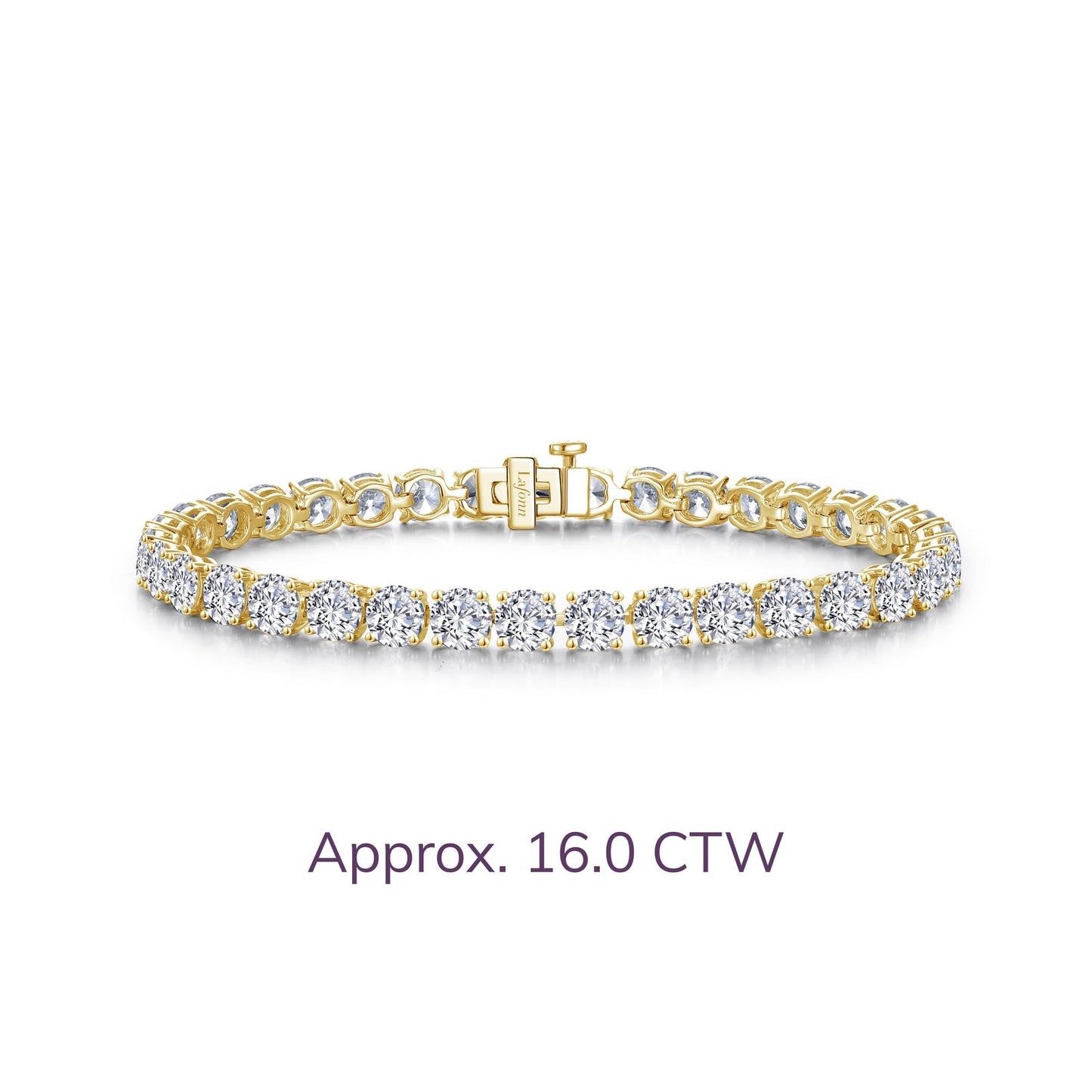 Lafonn Classic Tennis Bracelet 35 Stone Count B0172CLG70
