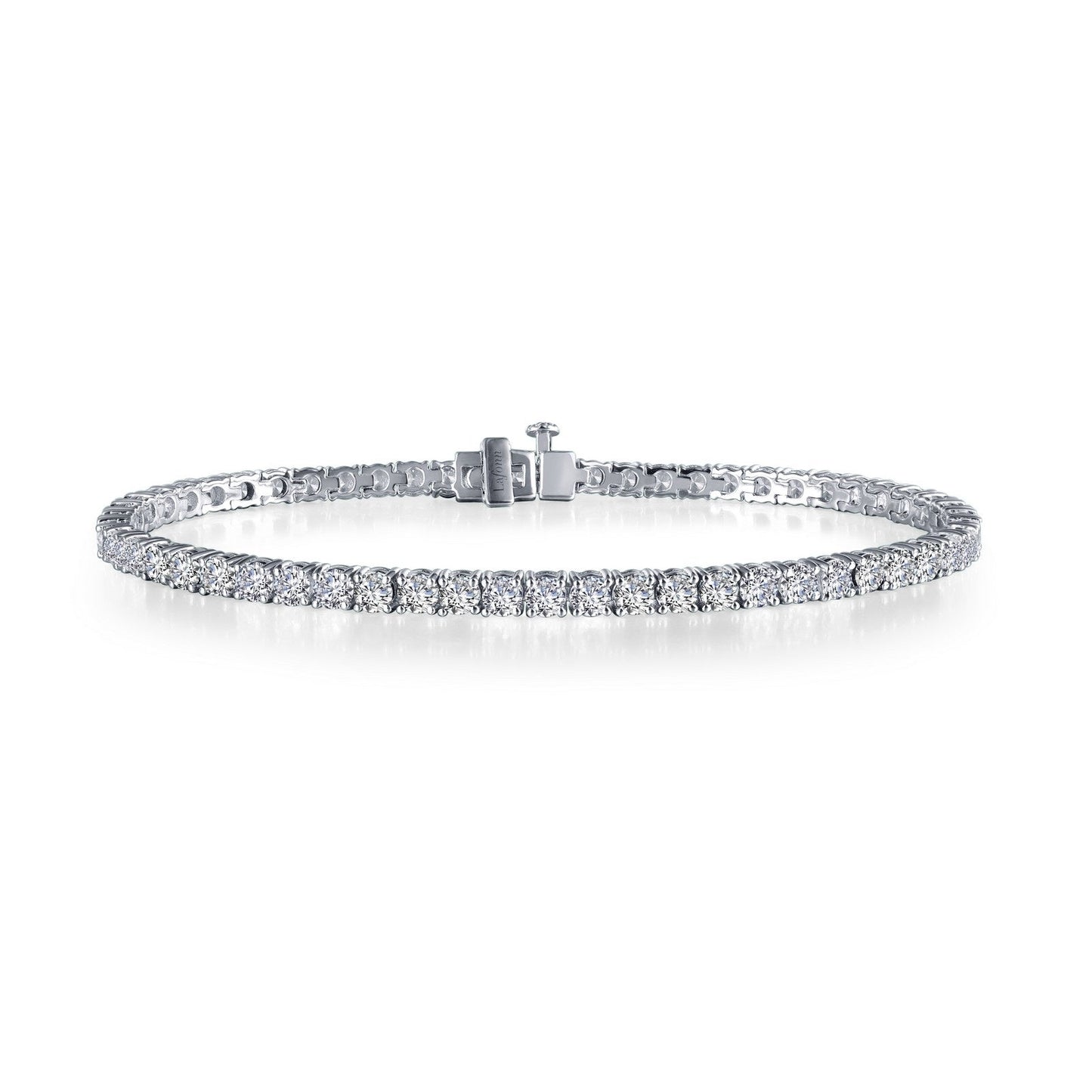Lafonn Classic Tennis Bracelet 66 Stone Count B2001CLP85