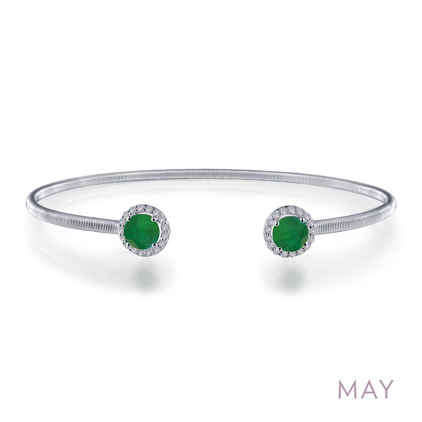 Lafonn May Birthstone Bracelet 36 Stone Count BB002EMP72