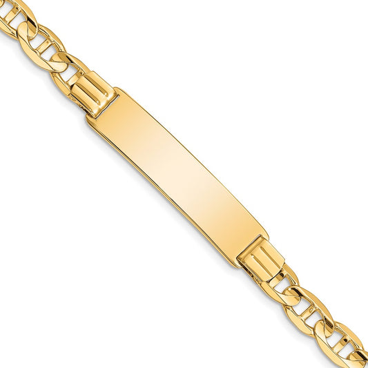 Quality Gold 14k Anchor ID Bracelet Gold