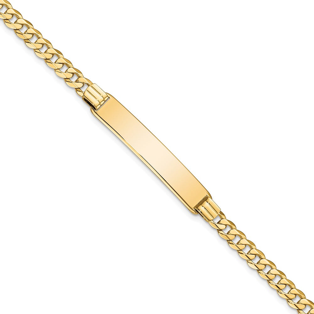Quality Gold 14K Curb Link ID Bracelet Gold