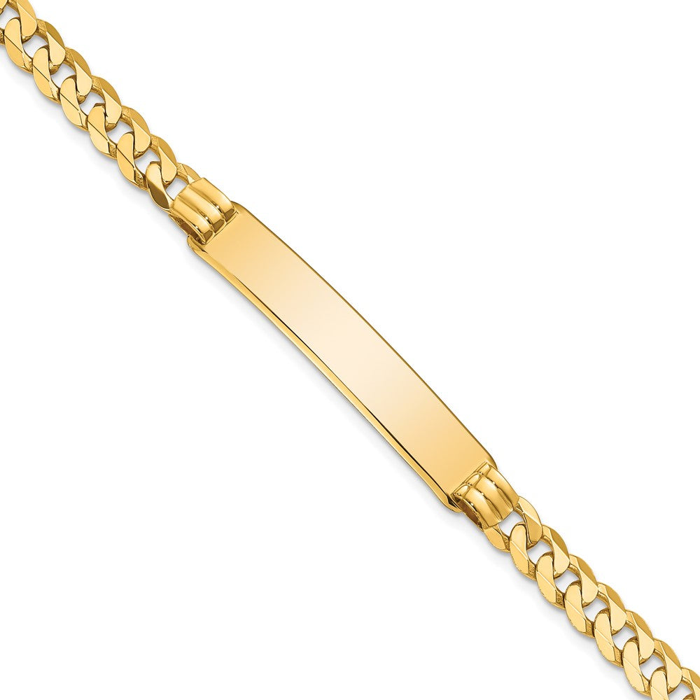 Quality Gold 14K Curb Link ID Bracelet Gold