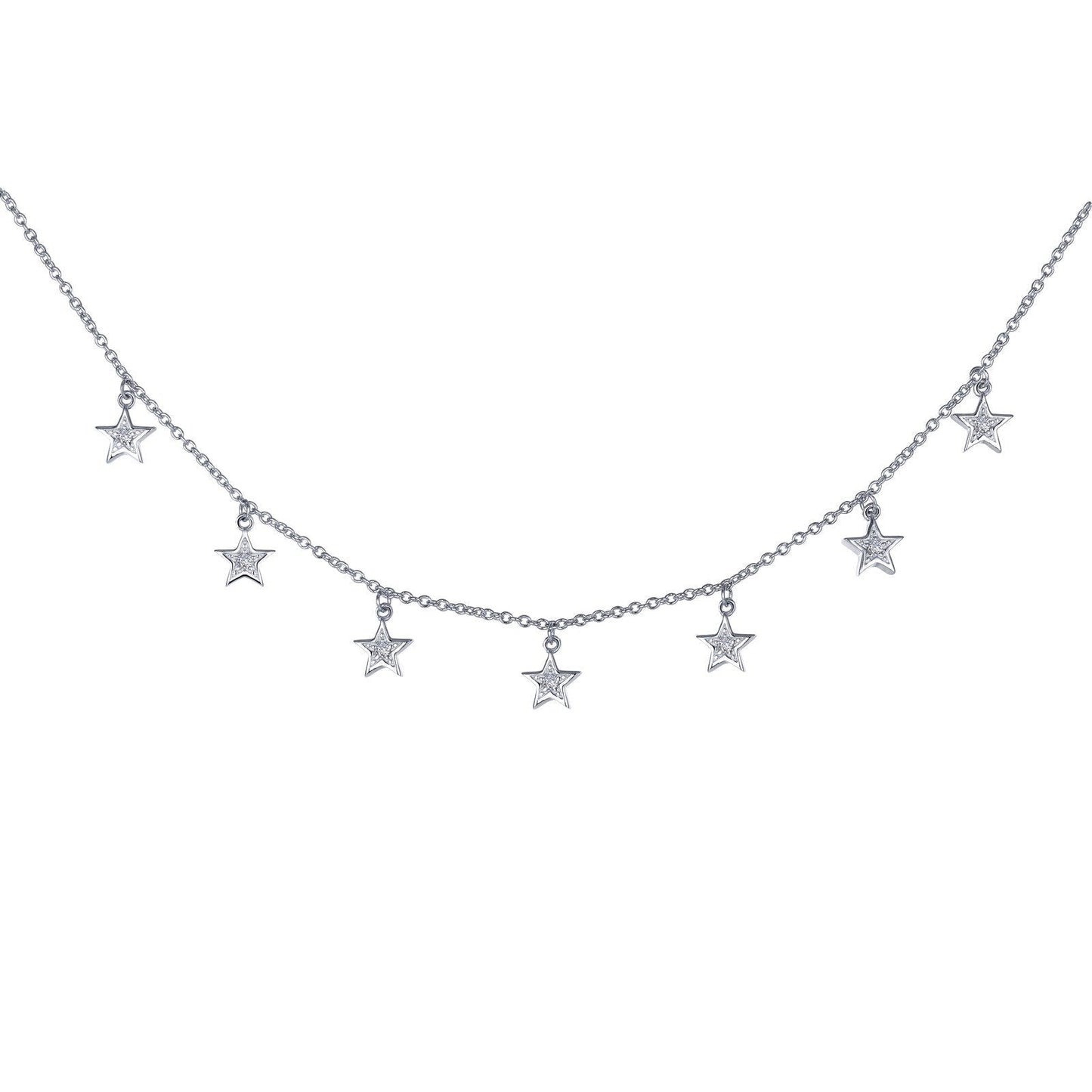 LaFonn Platinum Simulated Diamond N/A NECKLACES 7 Symbols of Joy Necklace