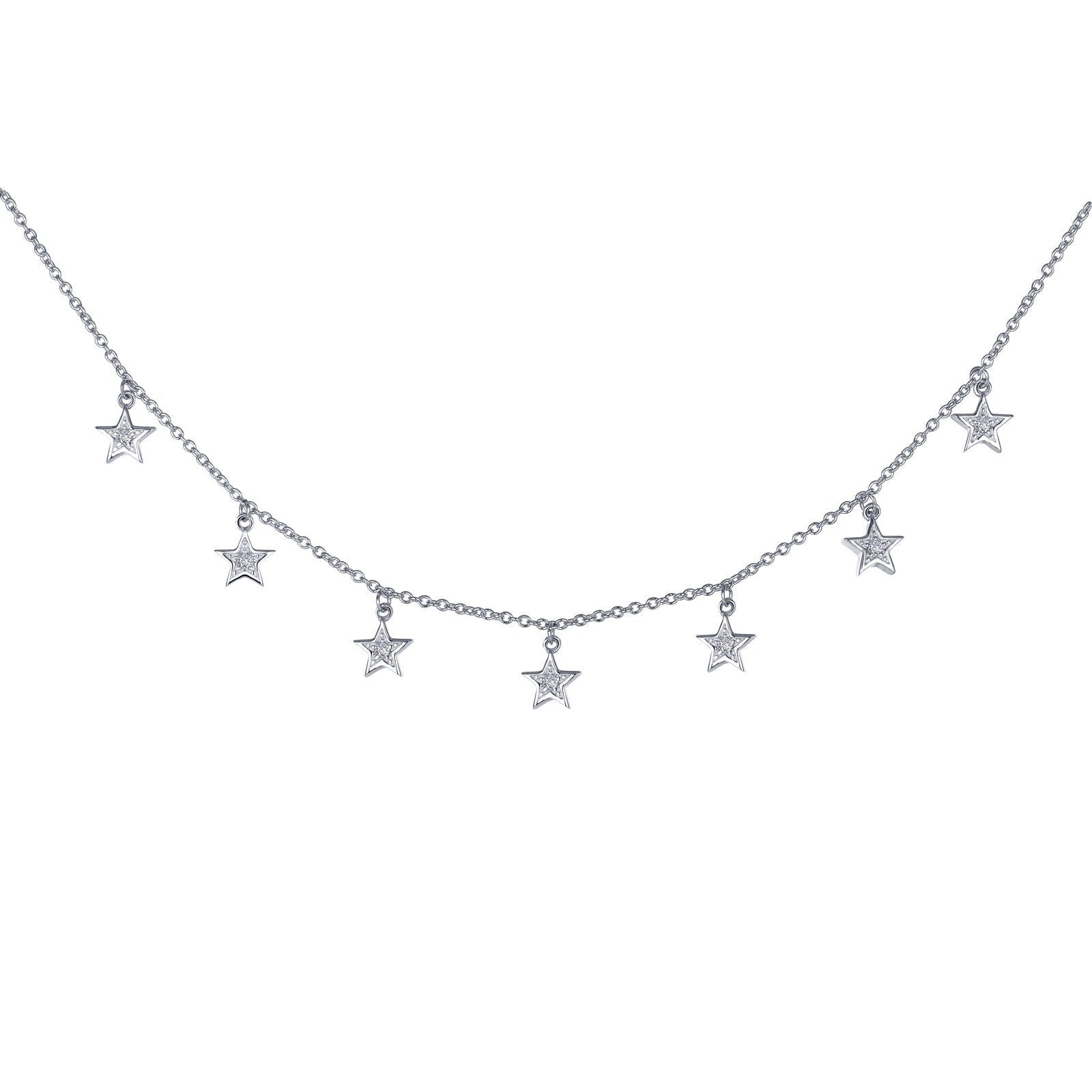 LaFonn Platinum Simulated Diamond N/A NECKLACES 7 Symbols of Joy Necklace