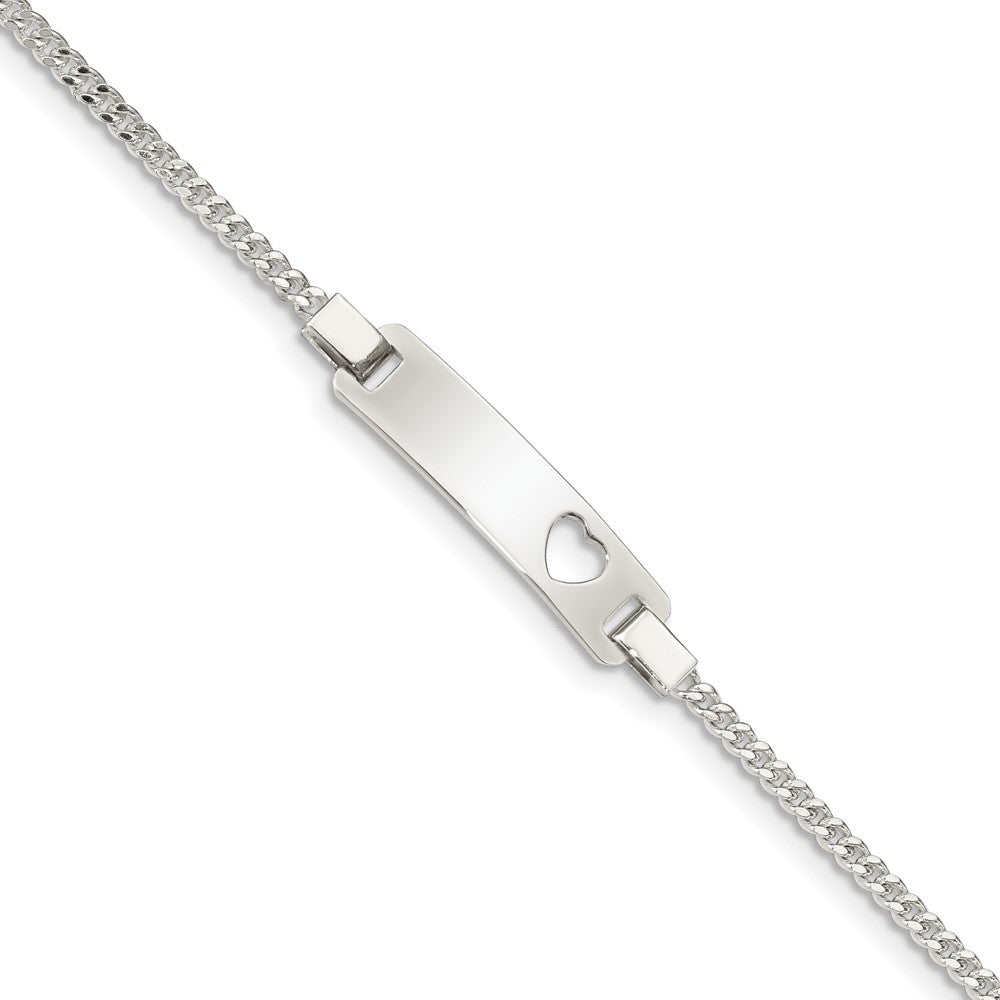 Quality Gold Sterling Silver Adjustable Baby ID Bracelet Sterling Silver