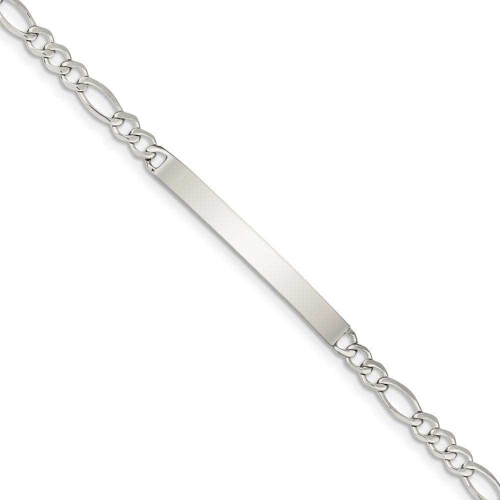 Quality Gold Sterling Silver ID Bracelet Sterling Silver