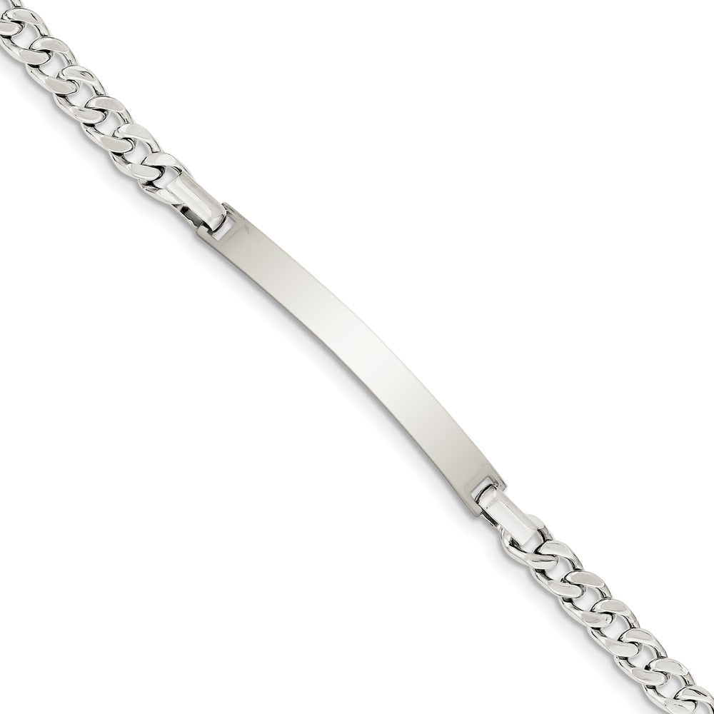 Quality Gold Sterling Silver ID Bracelet Sterling Silver