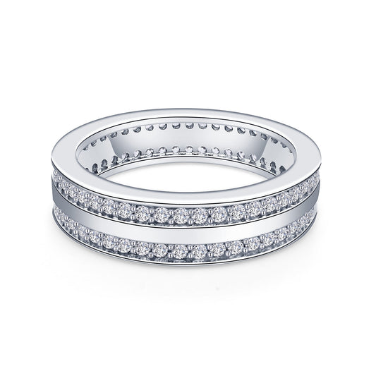 Lafonn Eternity Band 96 Stone Count R0401CLP10
