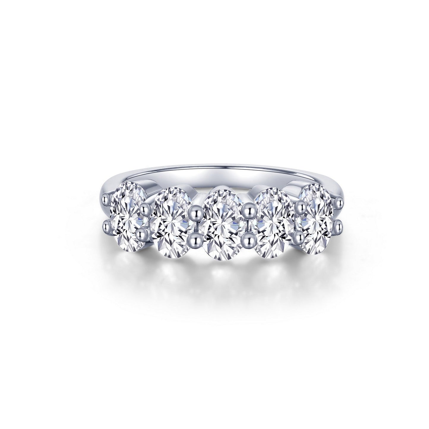 Lafonn Five-Stone Anniversary Band 5 Stone Count R0481CLP10