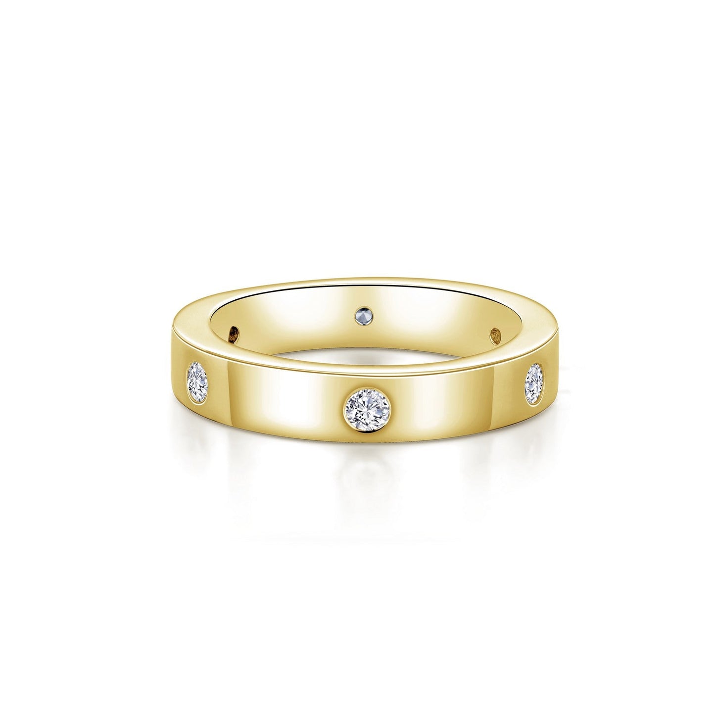 Lafonn Invisible Set Eternity Band 6 Stone Count R0490CLG10