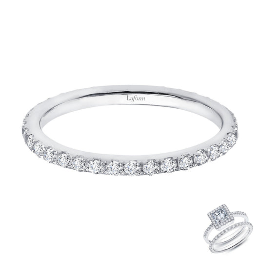 Lafonn 0.50 CTW Eternity Band 28 Stone Count R2008CLP06