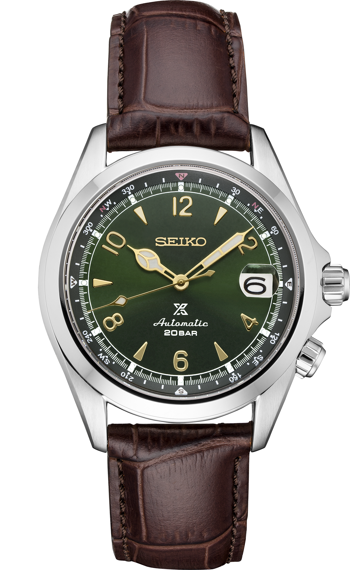 Seiko Prospex Luxe Automatic Leather Strap Male Watch