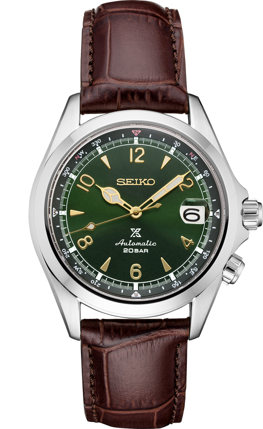 Seiko Prospex Luxe Automatic Leather Strap Male Watch