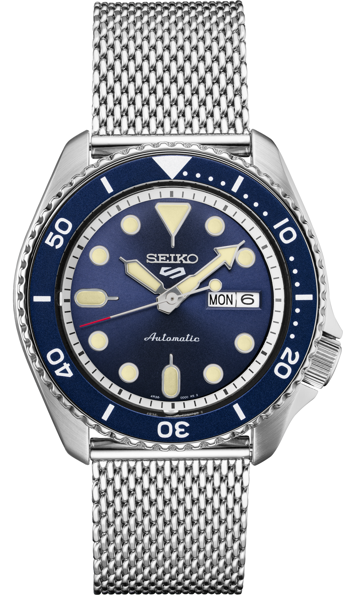 Seiko Seiko 5 Sports Automatic Mesh Male Watch
