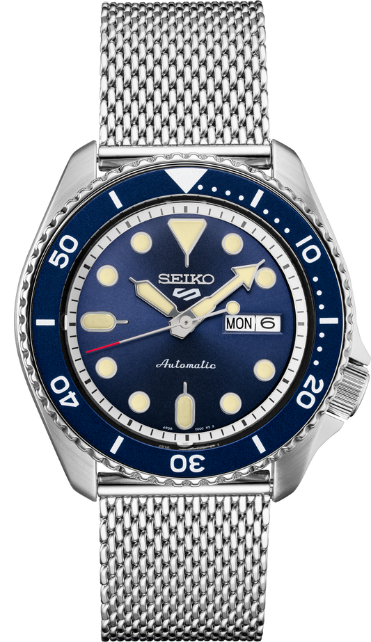 Seiko Seiko 5 Sports Automatic Mesh Male Watch