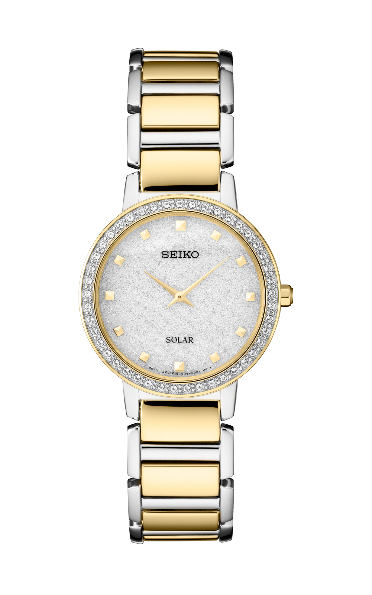Seiko Essentials Solar Stainless Steel Ladies Watch