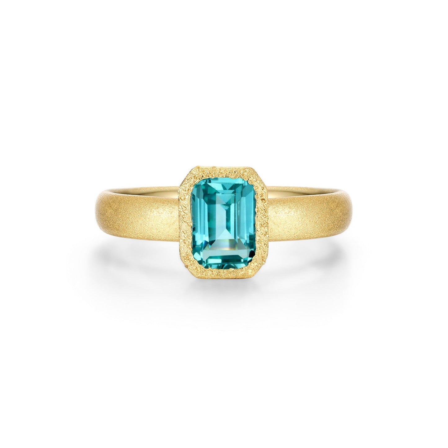Lafonn Fancy Lab-Grown Sapphire Solitaire Ring
