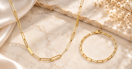 paperclip chain necklace
