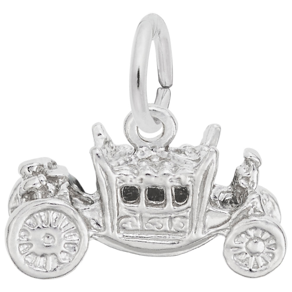 Royal Carriage Charm for Special Occasions - Elegant Jewelry Gift 0121