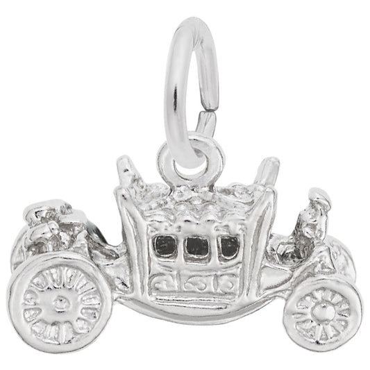 Royal Carriage Charm for Special Occasions - Elegant Jewelry Gift 0121