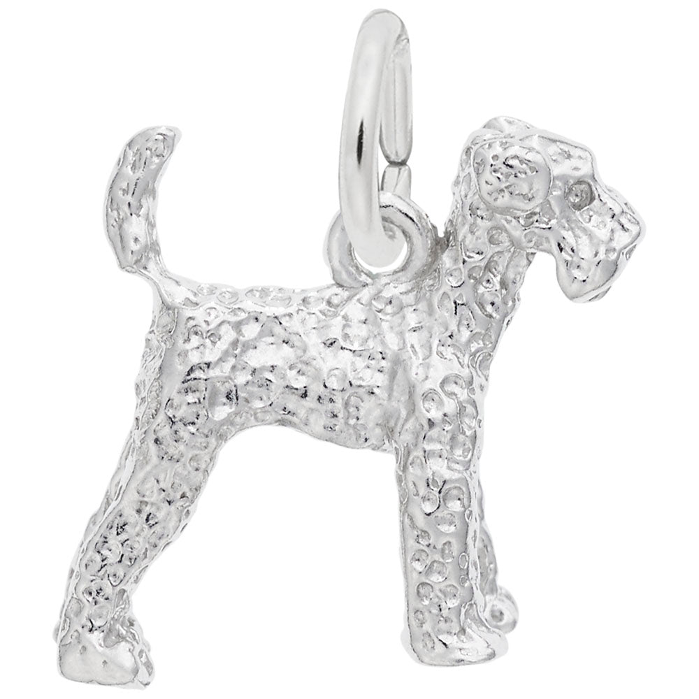 Airedale Dog Charm - Unique Pet Jewelry for Dog Lovers 0146