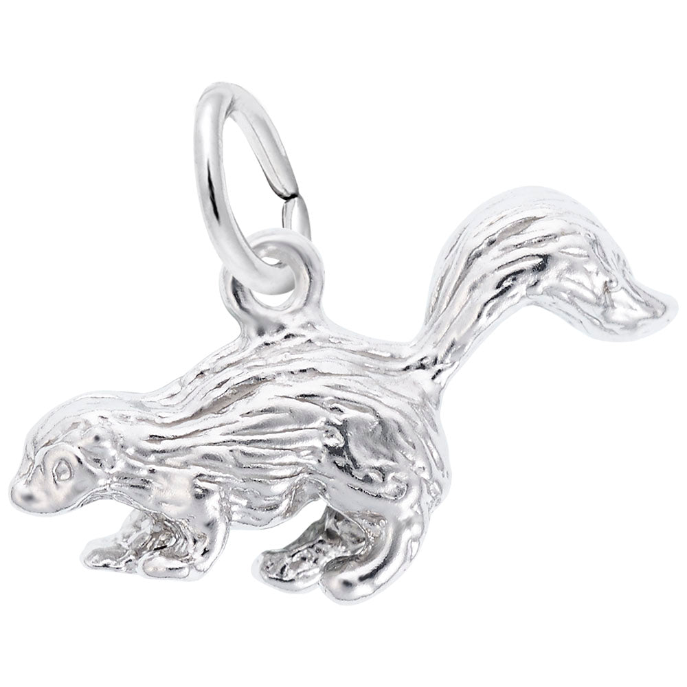 Adorable Skunk Charm for Pet Lovers - Unique Animal Jewelry 0159
