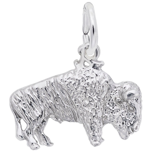 New York Bison Charm - Travel Souvenir Jewelry for Adventure Lovers 0162