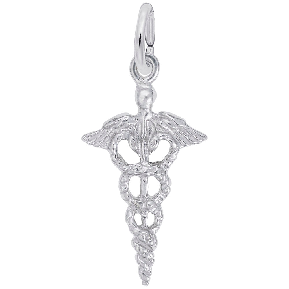 Graduation Caduceus Charm for Medical Professionals - Rembrandt 0183