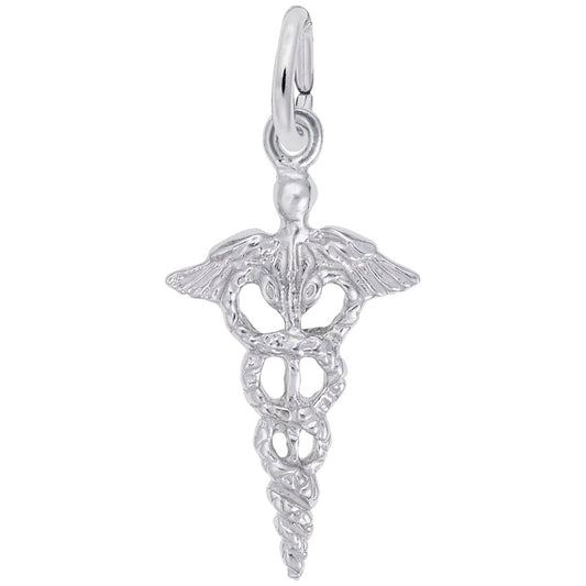 Graduation Caduceus Charm for Medical Professionals - Rembrandt 0183