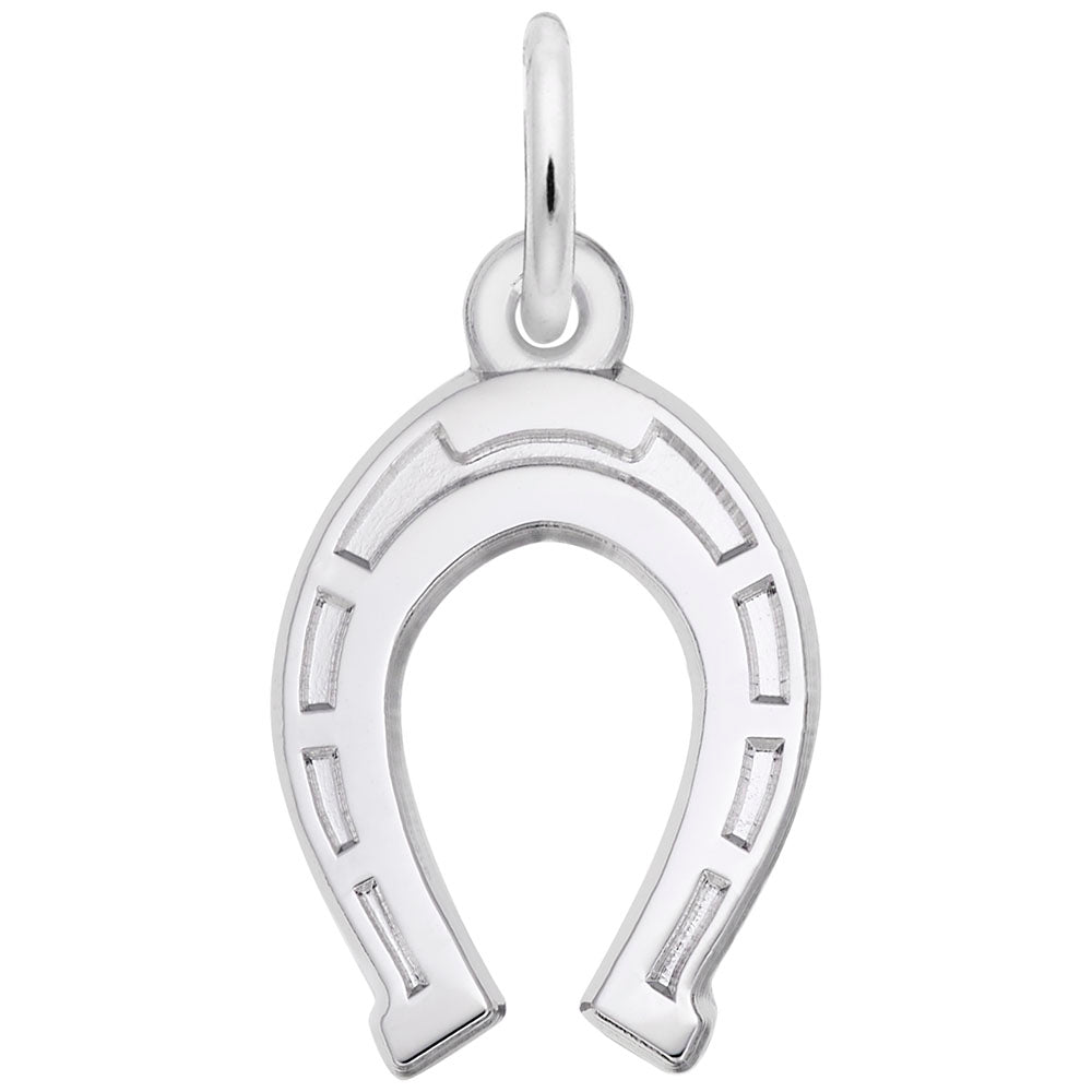Good Luck Horseshoe Charm for Gamers - Rembrandt Charms 0196