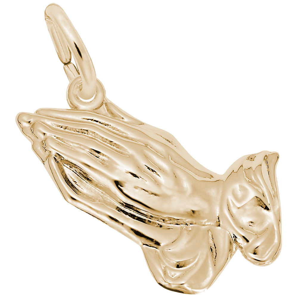 Praying Hands Charm for Special Occasions - Religious Jewelry 0214