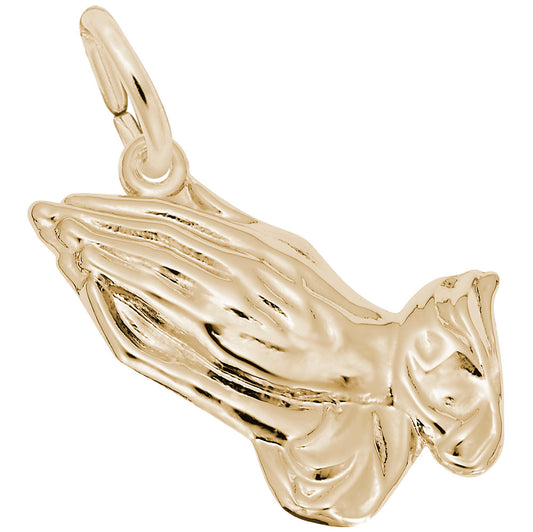 Praying Hands Charm for Special Occasions - Religious Jewelry 0214