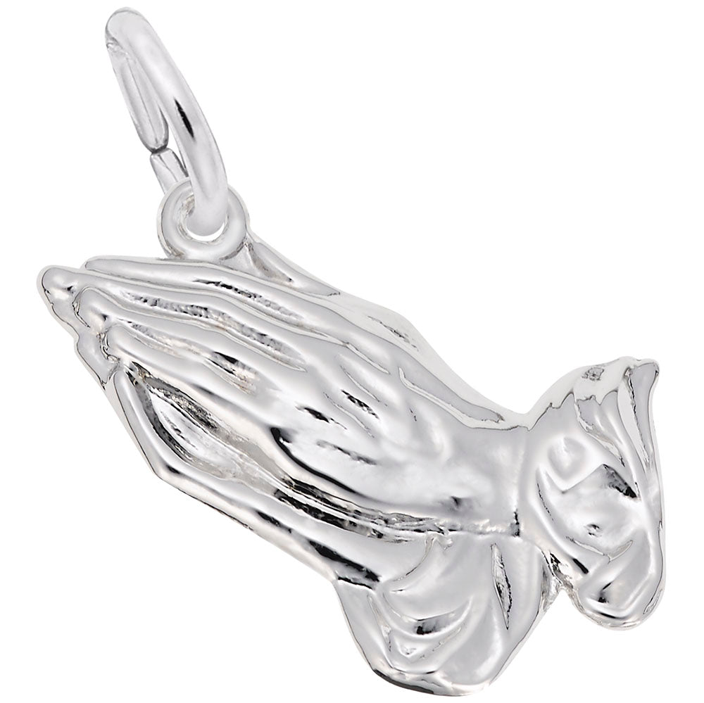 Praying Hands Charm for Special Occasions - Religious Jewelry 0214