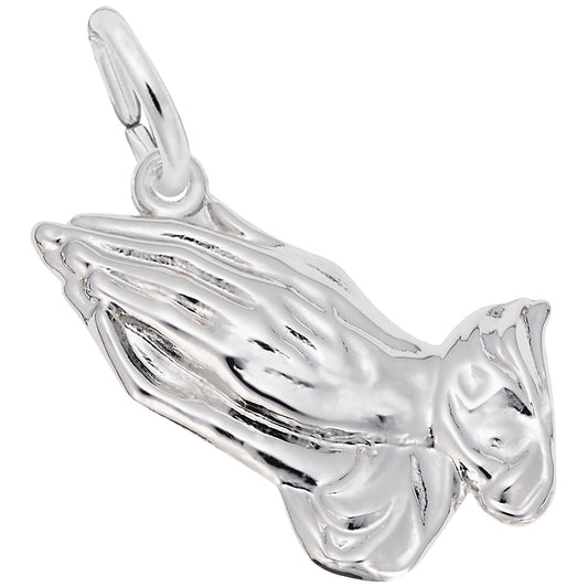 Praying Hands Charm for Special Occasions - Religious Jewelry 0214